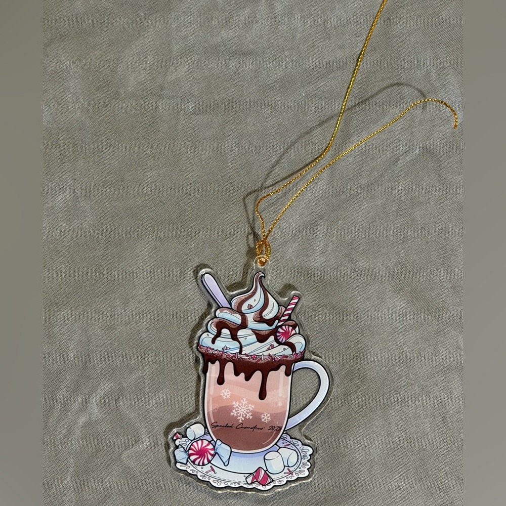Hot Chocolate Holiday Ornament Spoiled Cosmetics